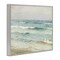 Stupell Industries Vintage Waves on The Shore Framed Giclee, design by Leah Straatsma